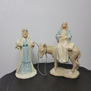 2007 wmg figurines Mary and Joseph